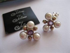 Amethyst-Three-Pearl-Earring-300x225