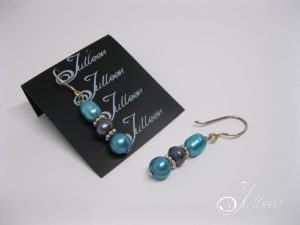 Turquoise-and-Black-Pearl-Earring-Vermeil-1-300x225